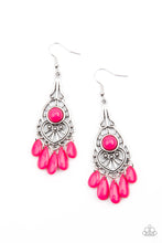 Load image into Gallery viewer, Fruity Tropics - Pink Earrings
