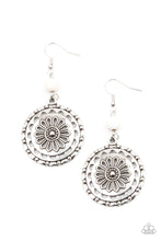 Load image into Gallery viewer, Flowering Frontiers - White Earrings
