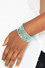 Load image into Gallery viewer, Snap, Crackle, Pop! - Blue Bracelet - Paparazzi Accessories
