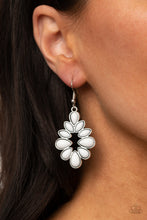 Load image into Gallery viewer, Burst Into TEARDROPS - White Earrings

