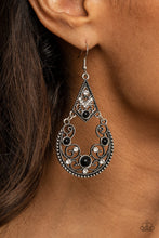 Load image into Gallery viewer, Bohemian Ball - Black Earrings
