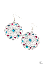 Load image into Gallery viewer, Posy Proposal - Multi Color Earrings - Paparazzi Accessories

