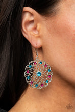 Load image into Gallery viewer, Posy Proposal - Multi Color Earrings - Paparazzi Accessories
