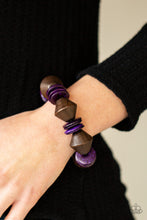 Load image into Gallery viewer, Bermuda Boardwalk - Purple Bracelet
