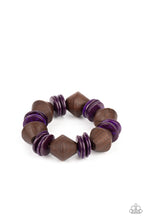 Load image into Gallery viewer, Bermuda Boardwalk - Purple Bracelet - Paparazzi Accessories
