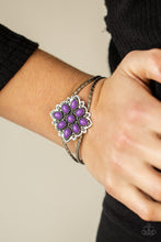 Load image into Gallery viewer, Happily Ever APPLIQUE - Purple Bracelet - Paparazzi Accessories
