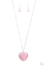Load image into Gallery viewer, Warmhearted Glow - Pink Necklace - Paparazzi Accessories
