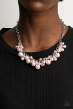Load image into Gallery viewer, Positively PEARL-escent - Pink Pearl Necklace - Paparazzi Accessories
