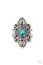 Load image into Gallery viewer, Perennial Posh - Blue Ring - Paparazzi Accessories
