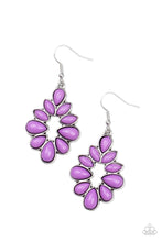 Load image into Gallery viewer, Burst Into TEARDROPS - Purple Earrings - Paparazzi Accessories
