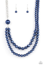 Load image into Gallery viewer, Remarkable Radiance - Blue Pearl Necklace - Paparazzi Accessories
