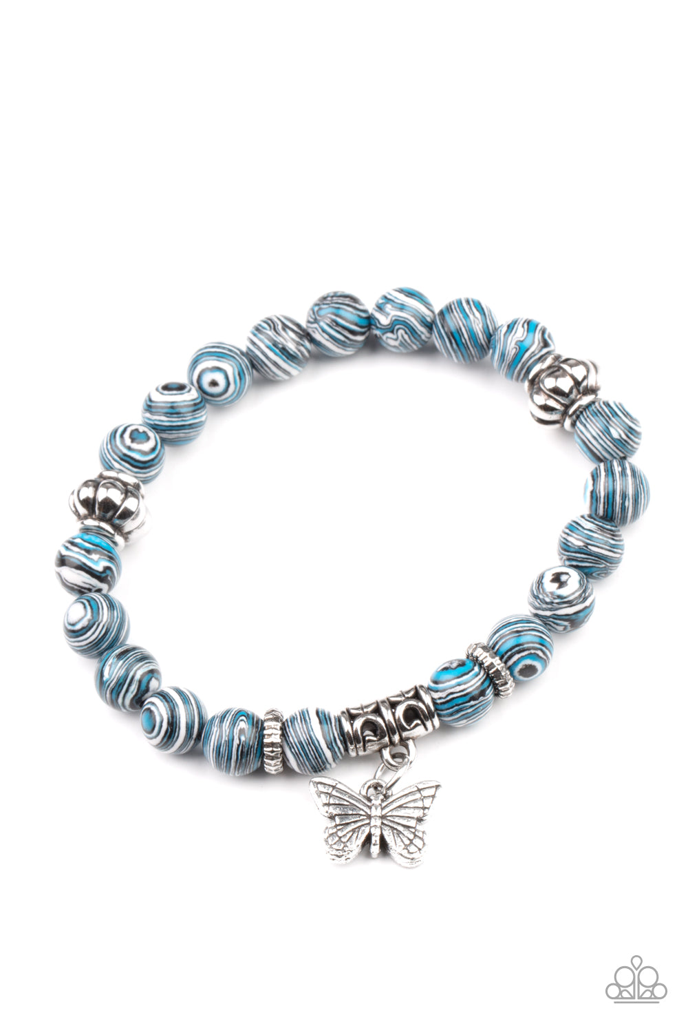 Butterfly Wishes - Blue Bracelet