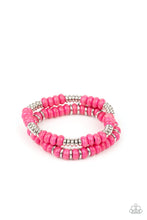 Load image into Gallery viewer, Desert Rainbow - Pink Bracelet - Paparazzi Accessories
