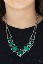 Load image into Gallery viewer, Absolute Admiration - Green Gem Necklace
