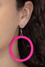 Load image into Gallery viewer, Beauty and the BEACH - Pink Earrings
