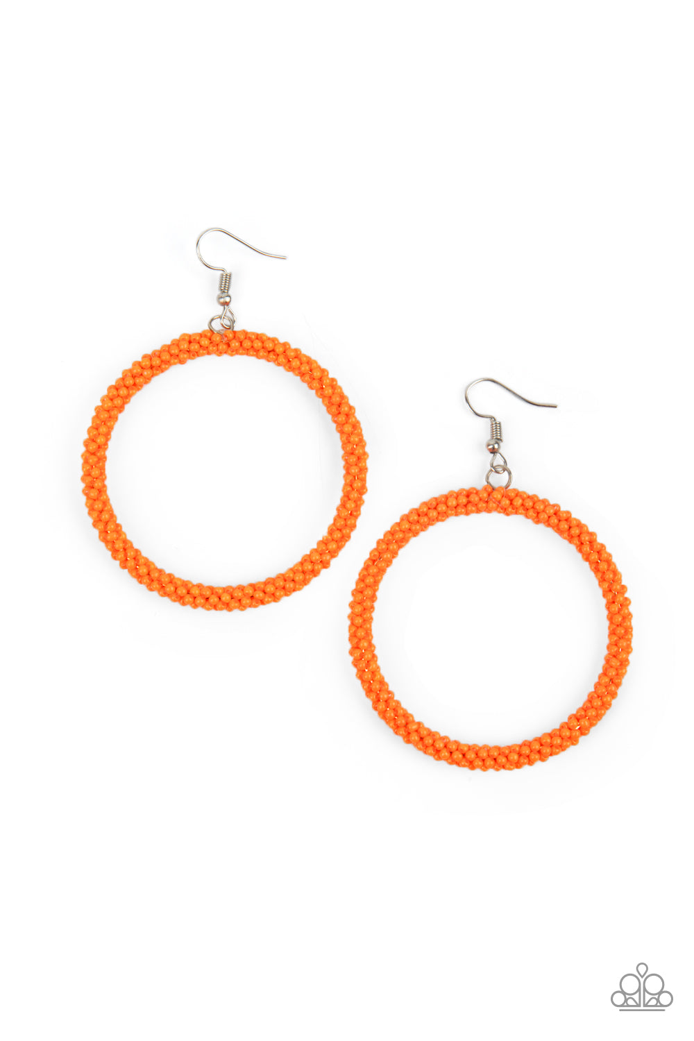 Beauty and the BEACH - Orange Earrings