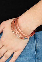 Load image into Gallery viewer, Stackable Style - Copper Bracelet - Paparazzi Accessories

