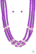Load image into Gallery viewer, STAYCATION All I Ever Wanted - Purple Necklace - Paparazzi Accessories
