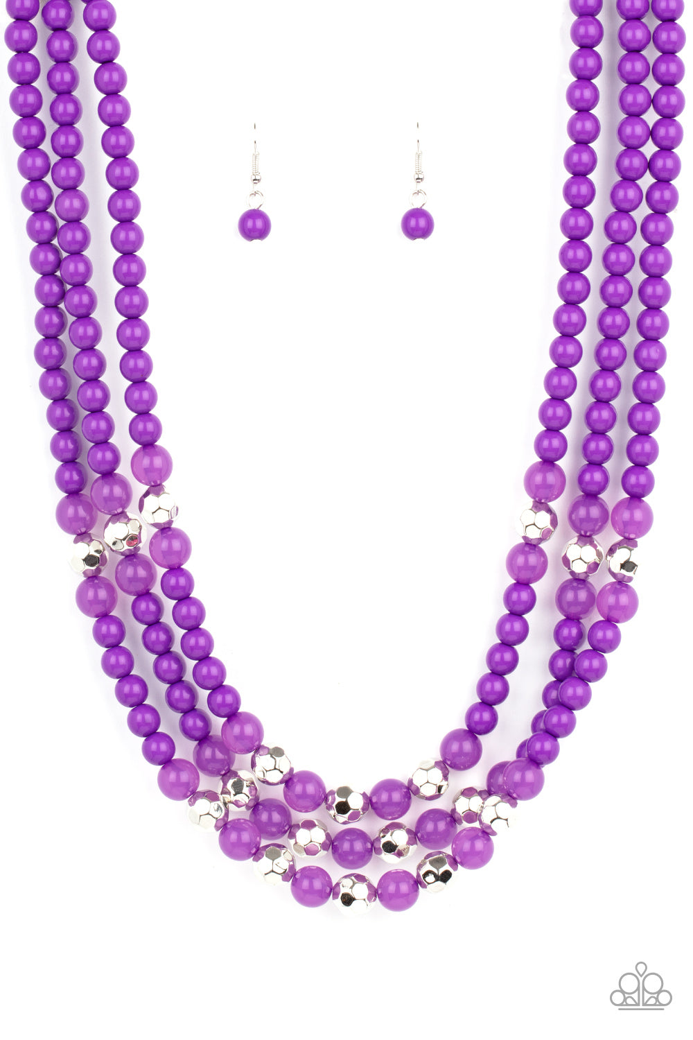 STAYCATION All I Ever Wanted - Purple Necklace - Paparazzi Accessories