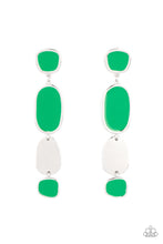 Load image into Gallery viewer, All Out Allure - Green Earrings
