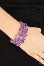 Load image into Gallery viewer, Girly Girl Glimmer - Purple Bracelet
