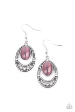 Load image into Gallery viewer, Serene Shimmer - Purple Earrings - Paparazzi Accessories
