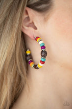 Load image into Gallery viewer, Definitely Down-To-Earth - Multi Color Earrings - Paparazzi Accessories
