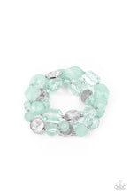 Load image into Gallery viewer, Oceanside Bliss - Green Bracelet - Paparazzi Accessories
