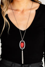 Load image into Gallery viewer, Timeless Talisman - Red Necklace - Paparazzi Accessories
