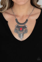 Load image into Gallery viewer, Desert Devotion - Red Necklace - Paparazzi Accessories
