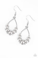 Load image into Gallery viewer, Fancy First - Silver Earrings - Paparazzi Accessories
