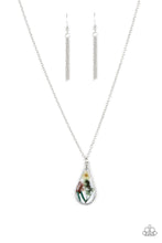 Load image into Gallery viewer, Pop Goes the Perennial - Multi Delicate Flower Necklace - Paparazzi Accessories

