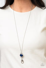 Load image into Gallery viewer, What GLOWS Up - Blue Necklace - Paparazzi Accessories
