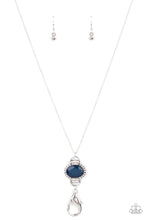 Load image into Gallery viewer, What GLOWS Up - Blue Necklace - Paparazzi Accessories
