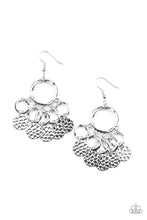 Load image into Gallery viewer, Partners in CHIME - Silver Earrings - Paparazzi Accessories
