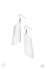 Load image into Gallery viewer, The Final Cut Clear Acrylic Earrings - Paparazzi Accessories
