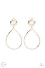 Load image into Gallery viewer, Fairytale Finish - Rose Gold Clip On Earrings - Paparazzi Accessories
