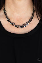 Load image into Gallery viewer, Starry Anthem - Gunmetal Necklace - Paparazzi Accessories
