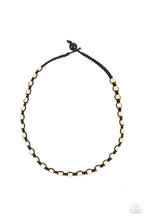 Load image into Gallery viewer, Highland Hustler - Black Cord Necklace - Paparazzi Accessories
