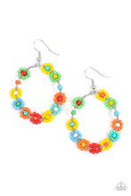 Load image into Gallery viewer, Festively Flower Child - Multi Color Earrings
