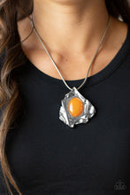 Load image into Gallery viewer, Amazon Amulet - Orange Necklace
