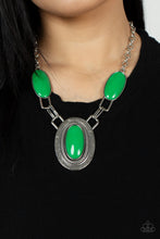 Load image into Gallery viewer, Count to TENACIOUS - Green Necklace - Paparazzi Accessories
