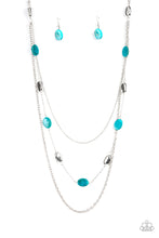 Load image into Gallery viewer, Barefoot and Beachbound - Blue Necklace
