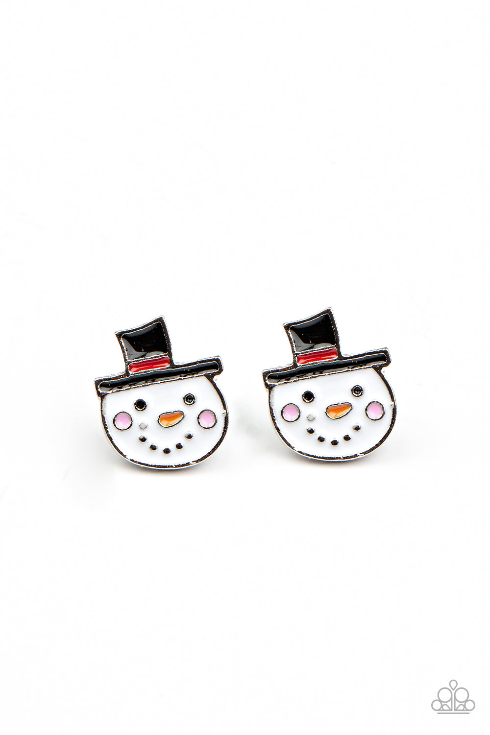 Starlet Shimmer Christmas Kid's Earrings - Paparazzi Accessories