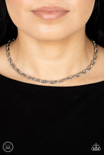 Load image into Gallery viewer, Urban Underdog - Silver Choker Necklace - Paparazzi Accessories
