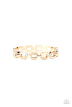 Load image into Gallery viewer, Powerhouse Plunder - Gold Bracelet - Paparazzi Accessories
