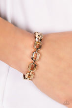 Load image into Gallery viewer, Powerhouse Plunder - Gold Bracelet - Paparazzi Accessories

