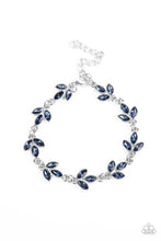 Load image into Gallery viewer, Gala Garland - Blue Rhinestone Bracelet
