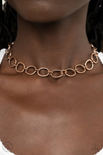 Load image into Gallery viewer, 90s Nostalgia - Copper Choker Necklace
