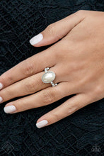 Load image into Gallery viewer, One Day at a SHOWTIME - White Pearl Ring - Paparazzi Accessories
